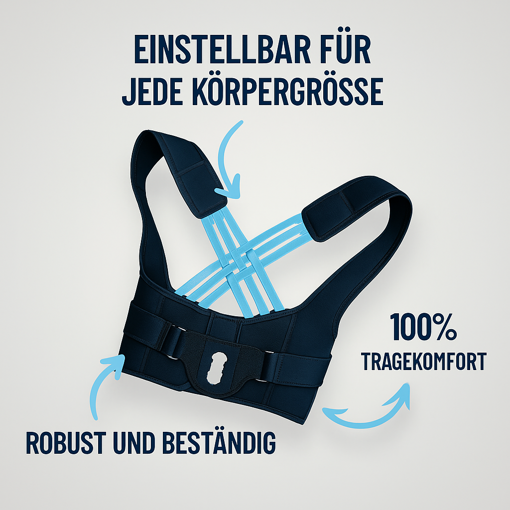 ErgoCorrect® Verstellbarer Rückenstabilisator
